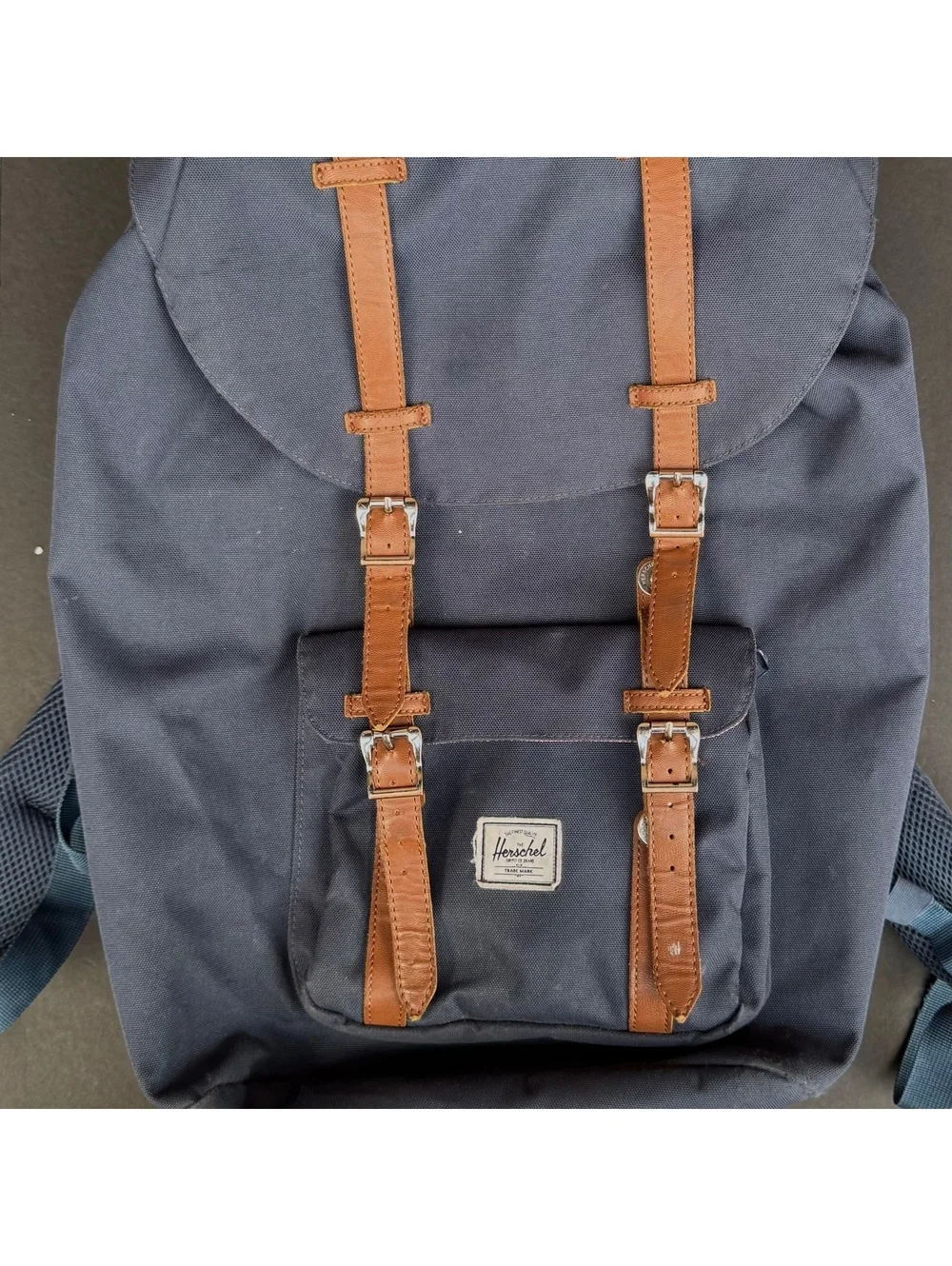 Herschel Classic Backpack with Leather Straps